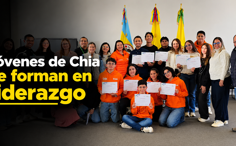 Jóvenes de |Chía| culminaron formación en |liderazgo| y participación 🎓🗣️ ¿Qué aprendieron?
