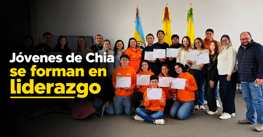 Jóvenes de |Chía| culminaron formación en |liderazgo| y participación 🎓🗣️ ¿Qué aprendieron?