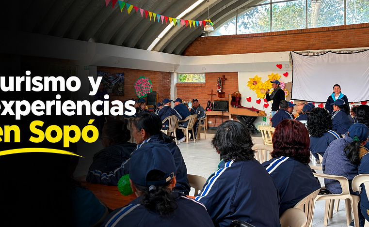 🌎 |Sopó| celebró el turismo con experiencias para descubrir el municipio ✨ ¿Te animas a conocerlo?