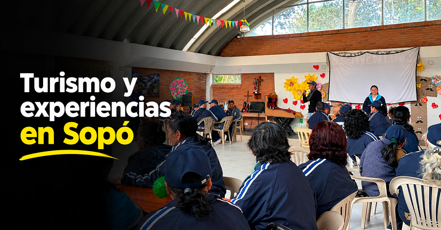 🌎 |Sopó| celebró el turismo con experiencias para descubrir el municipio ✨ ¿Te animas a conocerlo?