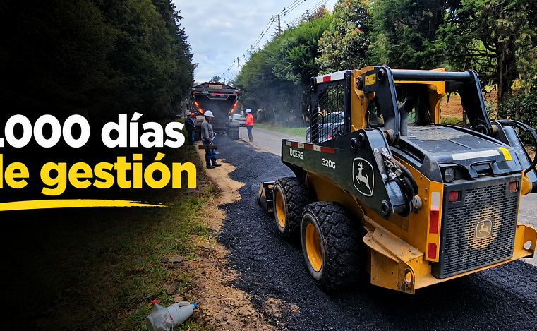 🇨🇴 |Tenjo| conmemora 1.000 días de gestión y trabajo por la comunidad 🤝 ¿Qué avances deja este periodo?