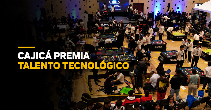 🤖 |Cajicá| premió el talento tecnológico, ¿quiénes se destacaron en la gran final?