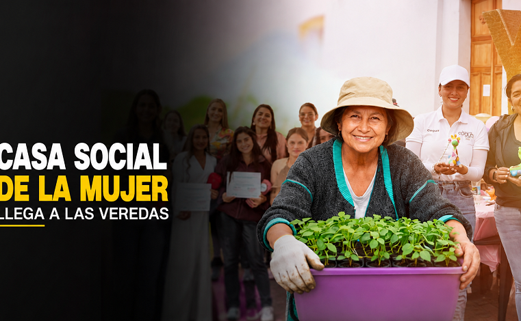 💜 |Casa Social de la Mujer| llega a las veredas de |Cogua|, ¿ya sabes cuándo visitará la tuya?