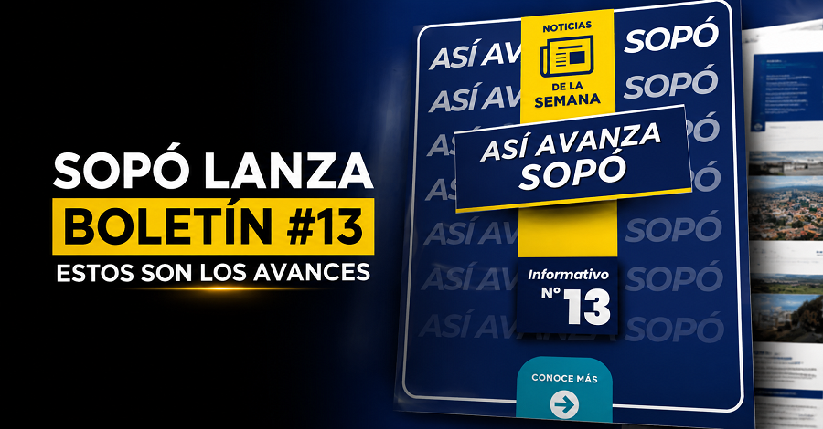📢 |Sopó| presenta su Boletín #13, ¿qué avances trae?