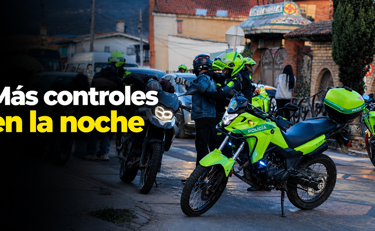 🚨 |Chía| reforzó la |seguridad| durante la noche, ¿qué controles se realizaron?