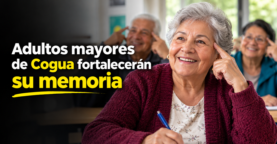 🧠 |Adultos mayores| de |Cogua| podrán fortalecer su memoria, ¿cómo participar?