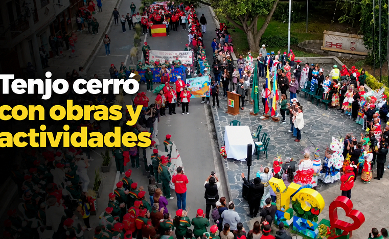 📰 |Tenjo| cerró una semana con obras y actividades, ¿qué dejó la agenda? + Video