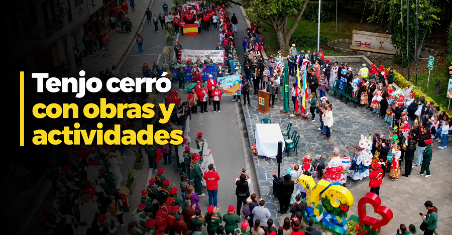 📰 |Tenjo| cerró una semana con obras y actividades, ¿qué dejó la agenda? + Video