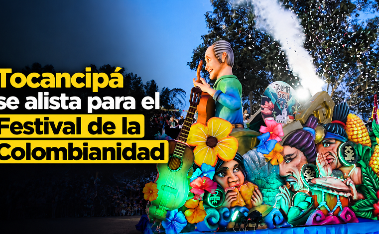 🇨🇴🎉 |Tocancipá| se prepara para el |Festival de la Colombianidad|, ¿ya está listo? + Video