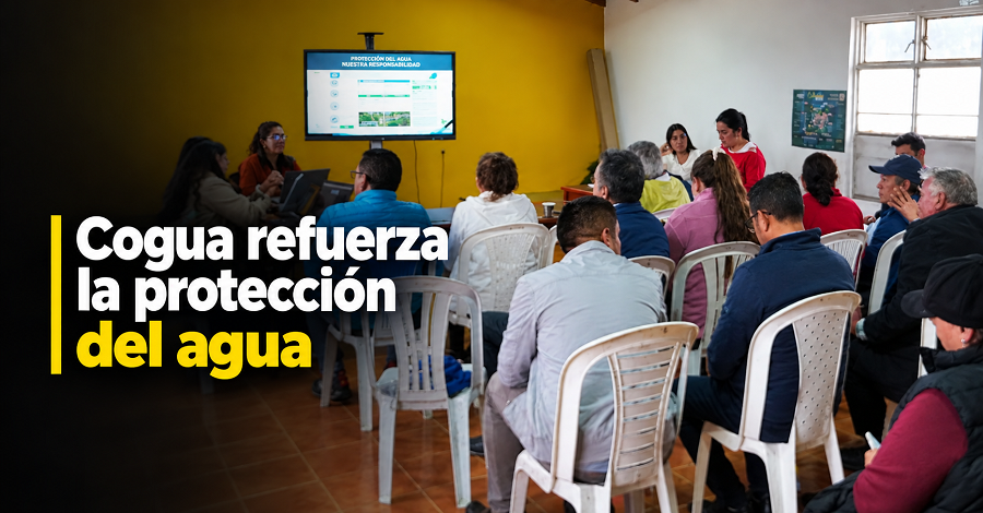 💧 |Cogua| fortalece la |protección del agua|, ¿cómo avanza esta tarea?