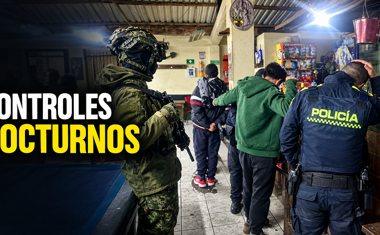 🚨🛡️ |Tenjo| refuerza la seguridad con |controles nocturnos|: ¿dónde se realizan?