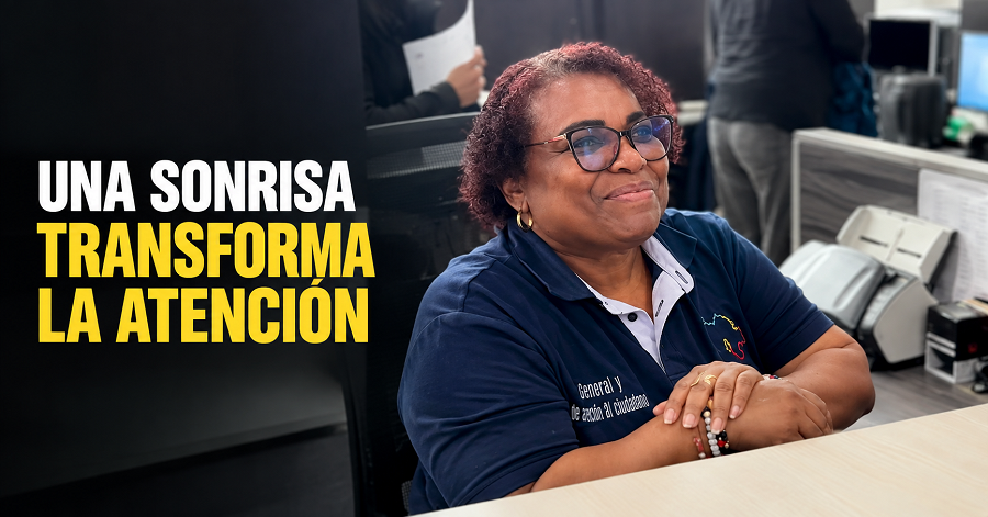 😊💙 Una sonrisa también puede transformar la atención + Video
