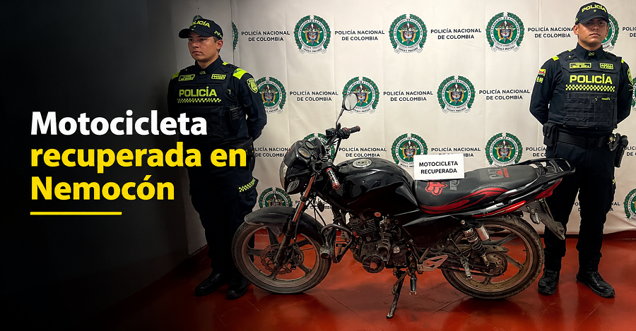 |Motocicleta| reportada como hurtada fue recuperada en |Nemocón| 🏍️🚔 ¿Cómo fue localizada?
