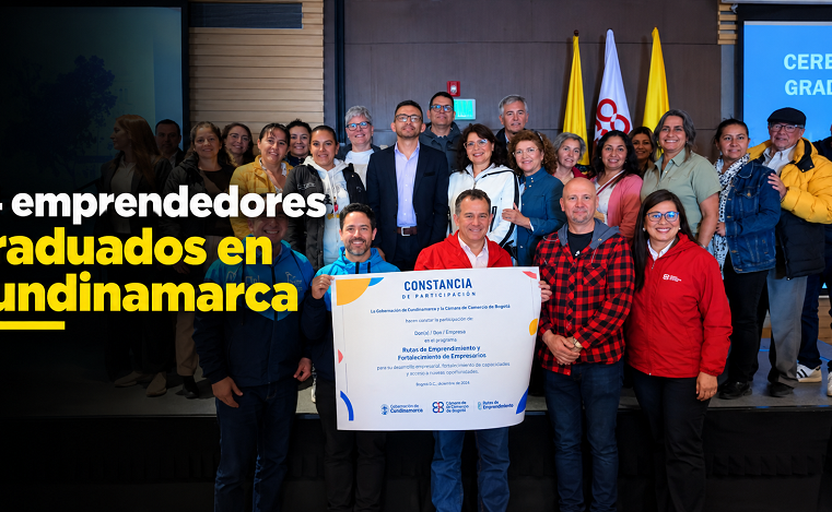🚀 |Cundinamarca| gradúa a 94 |emprendedores|, ¿cómo impulsarán sus negocios?