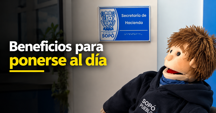 💰 |Sopó| ofrece beneficios para ponerse al día con los impuestos + Video