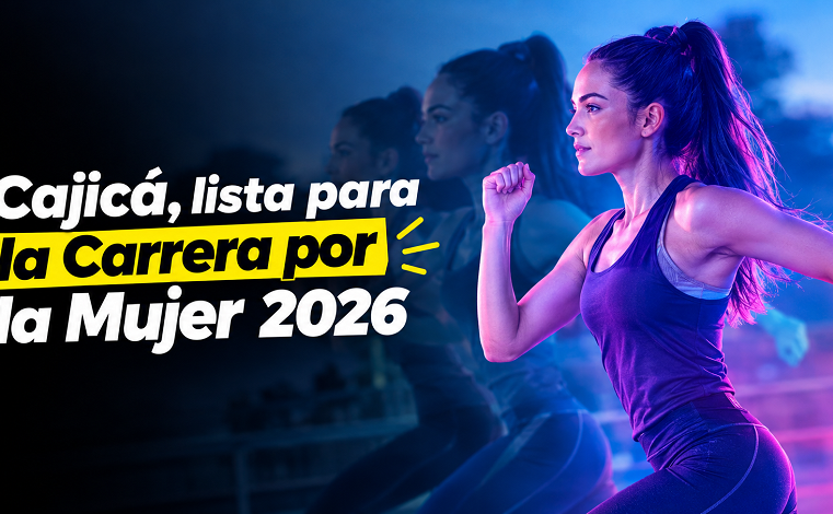 🏃‍♀️ |Cajicá| abre inscripciones para la |Carrera por la Mujer| 2026, ¿ya tiene su cupo?