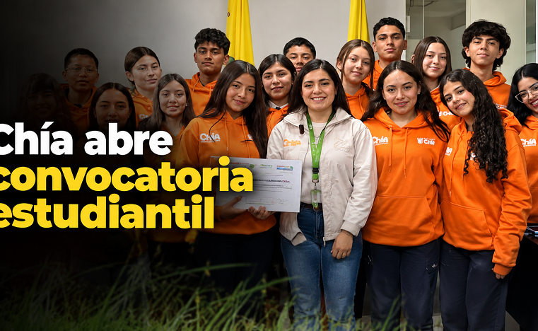 🎓 |Chía| abre convocatoria estudiantil, ¿quiénes pueden participar?