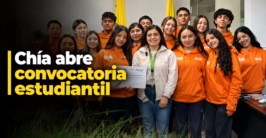 🎓 |Chía| abre convocatoria estudiantil, ¿quiénes pueden participar?