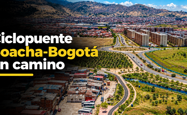 🚲 |Soacha| y |Bogotá| tendrán ciclopuente de $22.000 millones, ¿cuándo comenzará la obra?