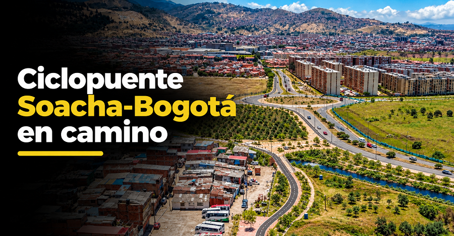 🚲 |Soacha| y |Bogotá| tendrán ciclopuente de $22.000 millones, ¿cuándo comenzará la obra?