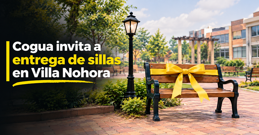 🪑 |Cogua| invita a la entrega de sillas en |Villa Nohora|, ¿cómo participar?