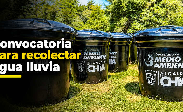 💧 |Chía| abre convocatoria para recolectar |agua lluvia|, ¿cómo participar?