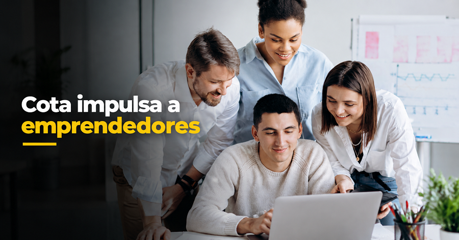 🚀 |Cota| impulsa a comerciantes y |emprendedores|, ¿listos para innovar y crecer?