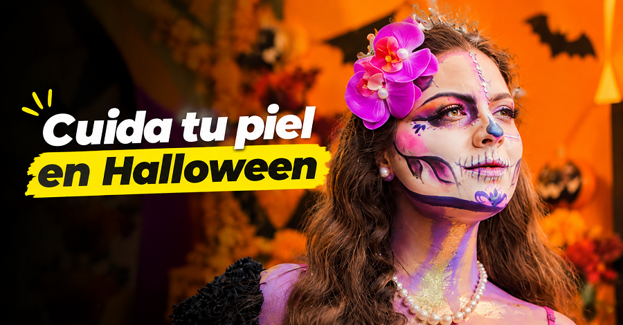 🎃 |Cogua| entrega recomendaciones para cuidar la piel en Halloween|, ¿cómo evitar irritaciones?