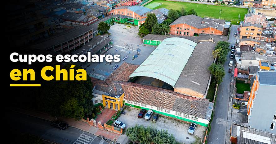 🎒 |Chía| abre solicitudes de |cupos escolares| para 2027, ¿quiénes pueden inscribirse?