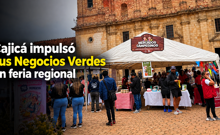 🌿 |Cajicá| llevó sus |Negocios Verdes| a feria regional, ¿qué oportunidades se abrieron?