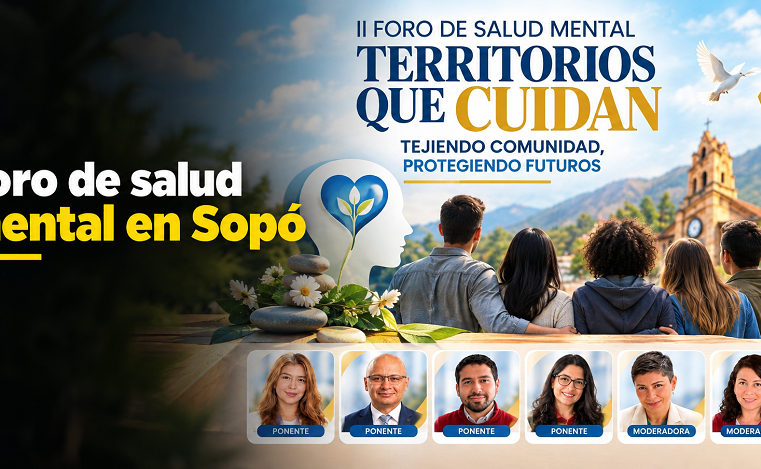 🧠 |Sopó| realizará el II Foro de |Salud Mental|, ¿cómo participar?