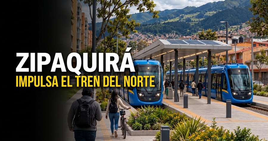 🚆 |Zipaquirá| impulsa el |Tren del Norte|, ¿conectará la región con Bogotá? + Video