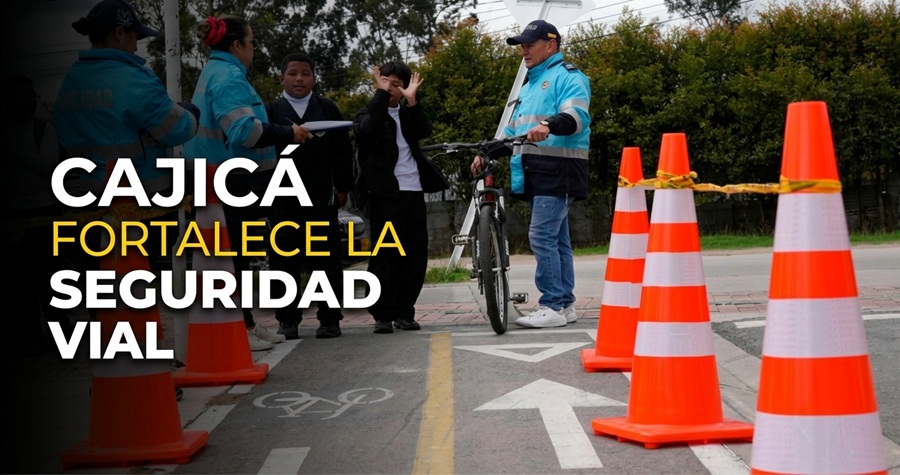 🚦 |Cajicá| fortalece la |seguridad vial|, ¿qué acciones se realizaron?
