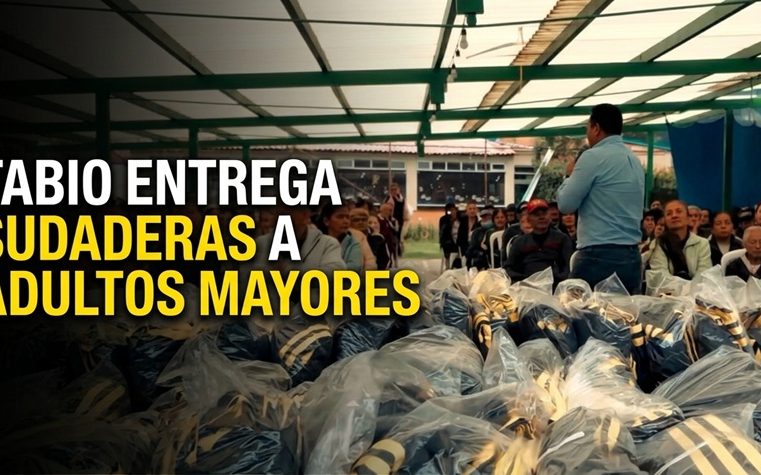 👵 |Tabio| entrega 130 sudaderas a |adultos mayores| y amplía su cobertura, ¿cuántas personas beneficia? + Video
