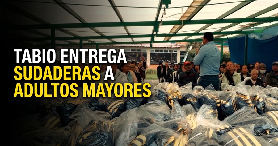 👵 |Tabio| entrega 130 sudaderas a |adultos mayores| y amplía su cobertura, ¿cuántas personas beneficia? + Video