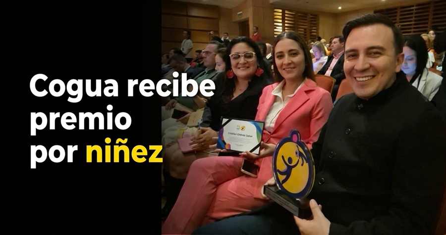 🏆 |Cogua| recibe reconocimiento por su trabajo en favor de la niñez, ¿qué destacó la distinción? + Video