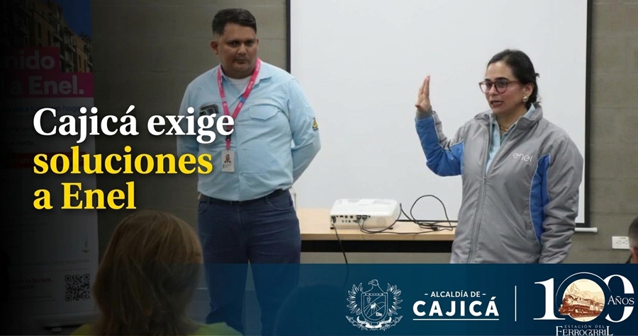 ⚡ |Cajicá| exige soluciones a |Enel| por fallas en el servicio de energía, ¿qué compromisos se esperan?