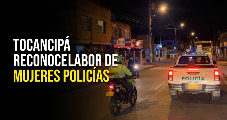 👮‍♀️ |Tocancipá| reconoce la labor de las |mujeres policías|, ¿por qué son fundamentales? + Video