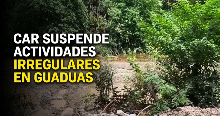 🚨 |CAR| suspende actividades irregulares en el río Seco de |Guaduas|, ¿qué encontró? + Video