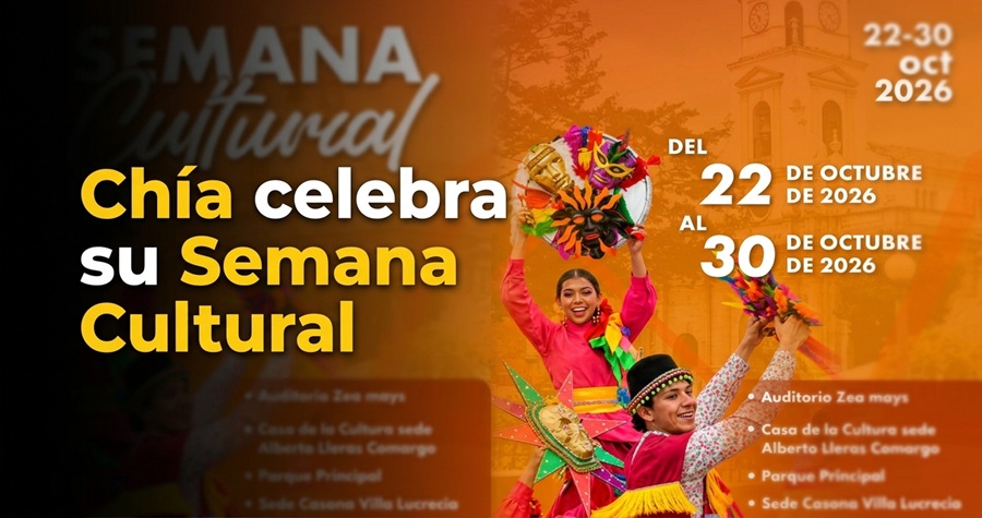 🎭 |Chía| celebra su |Semana Cultural| con arte y talento local