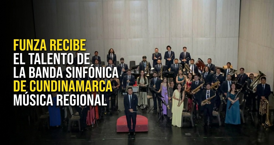 🎼 |Funza| recibe el talento de la Banda Sinfónica de |Cundinamarca|, ¿cómo se fortalece la música regional?