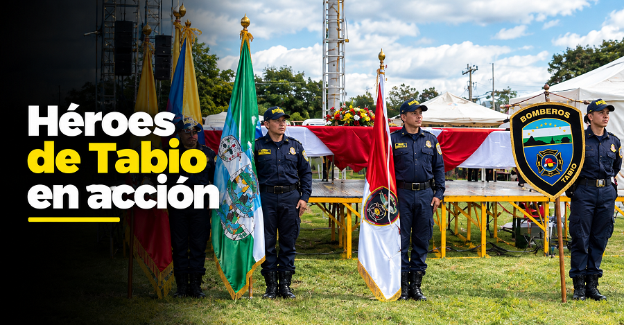 🚒 |Tabio| reconoce la labor de sus |bomberos voluntarios|, ¿qué los hace fundamentales?