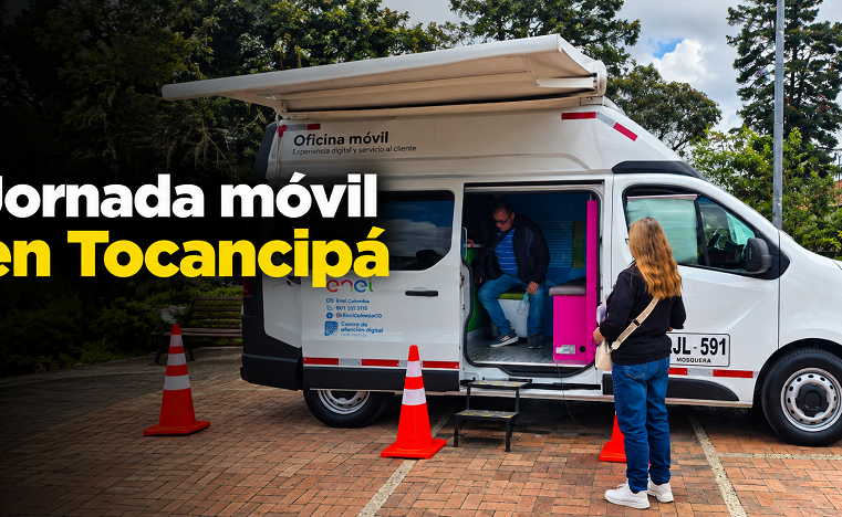 ⚡ |Tocancipá| tendrá jornada móvil de |Enel|, ¿qué servicios ofrecerá?