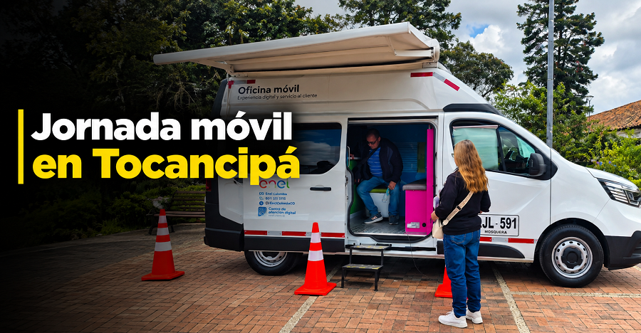 ⚡ |Tocancipá| tendrá jornada móvil de |Enel|, ¿qué servicios ofrecerá?