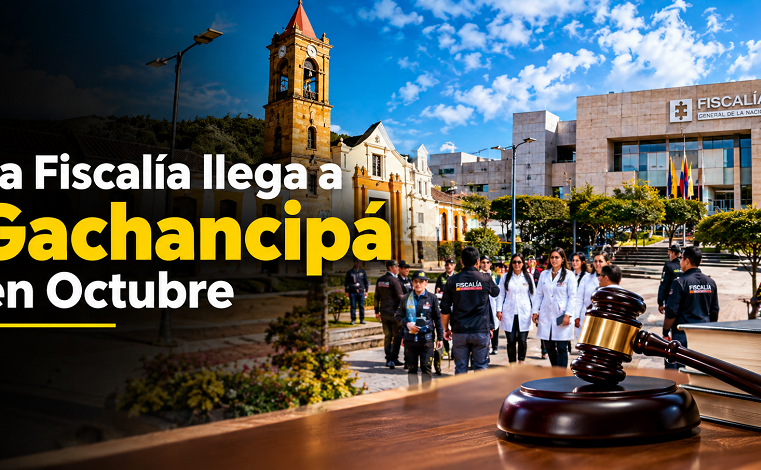 ⚖️ La Fiscalía llega a |Gachancipá| en Octubre 🏛️ ¿Necesitas orientación judicial?