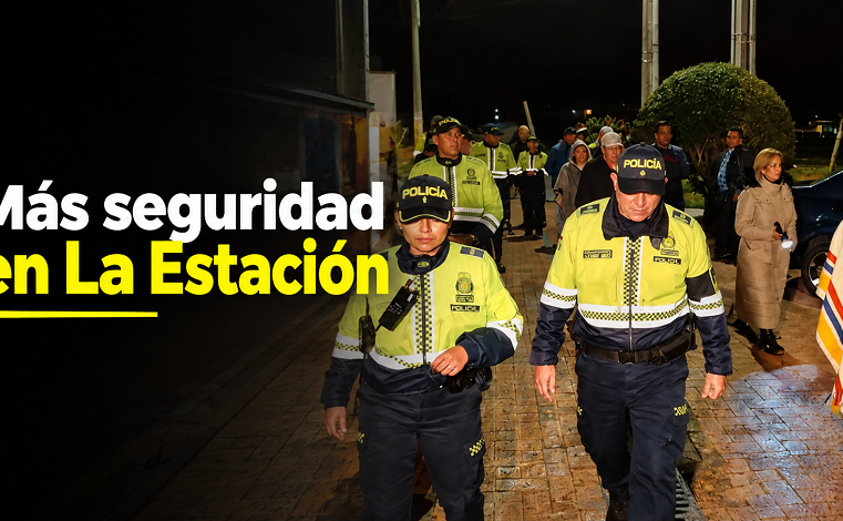 🚔 |Tocancipá| refuerza la seguridad en |La Estación| 🤝 ¿Qué encontraron durante el recorrido?
