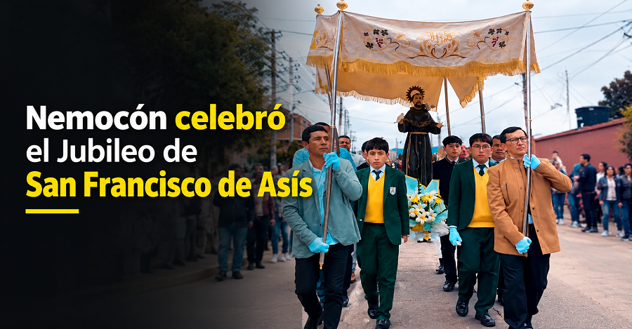 🙏 |Nemocón| celebró el Jubileo de |San Francisco de Asís|, ¿cómo se vivió? + Video