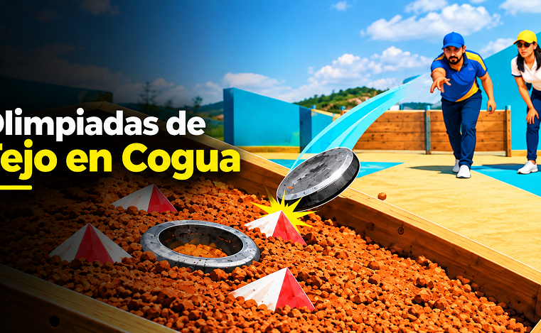 🎯 |Cogua| invita a las |Olimpiadas Comunales| de Tejo, ¿quiénes se animan a participar?