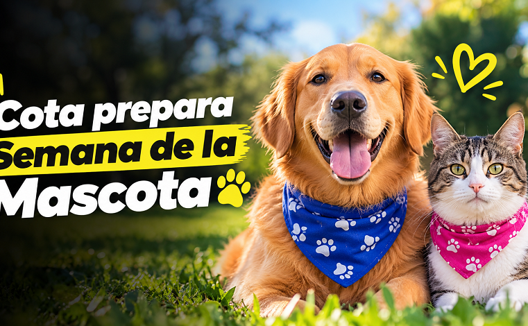🐾 |Cota| prepara la |Semana Yo Amo Mi Mascota|, ¿cómo participar?