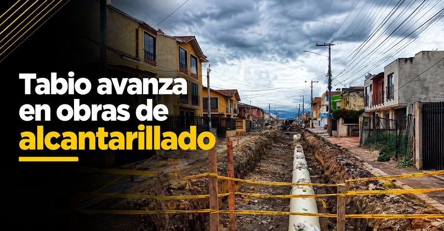 🚧 |Tabio| avanza en el |Plan Maestro| de alcantarillado, ¿qué obras se ejecutan? + Video